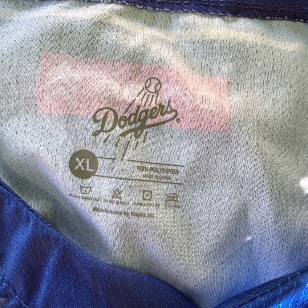 Rare Dodgers Japanese Heritage Night Jersey XL – Koi Fish Sleeve Art - Picture 10 of 10
